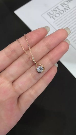 Rose Swirl Solitaire
